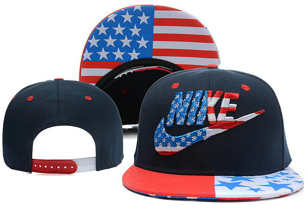 Nike USA Flag Navy Snapback Hat XDF 0528
